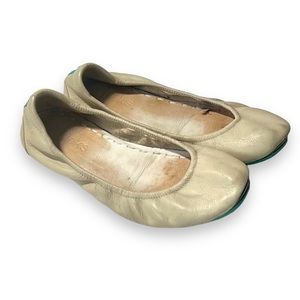 Tieks by Gavriell Taupe Tan Leather Foldable Ballet Flat 8